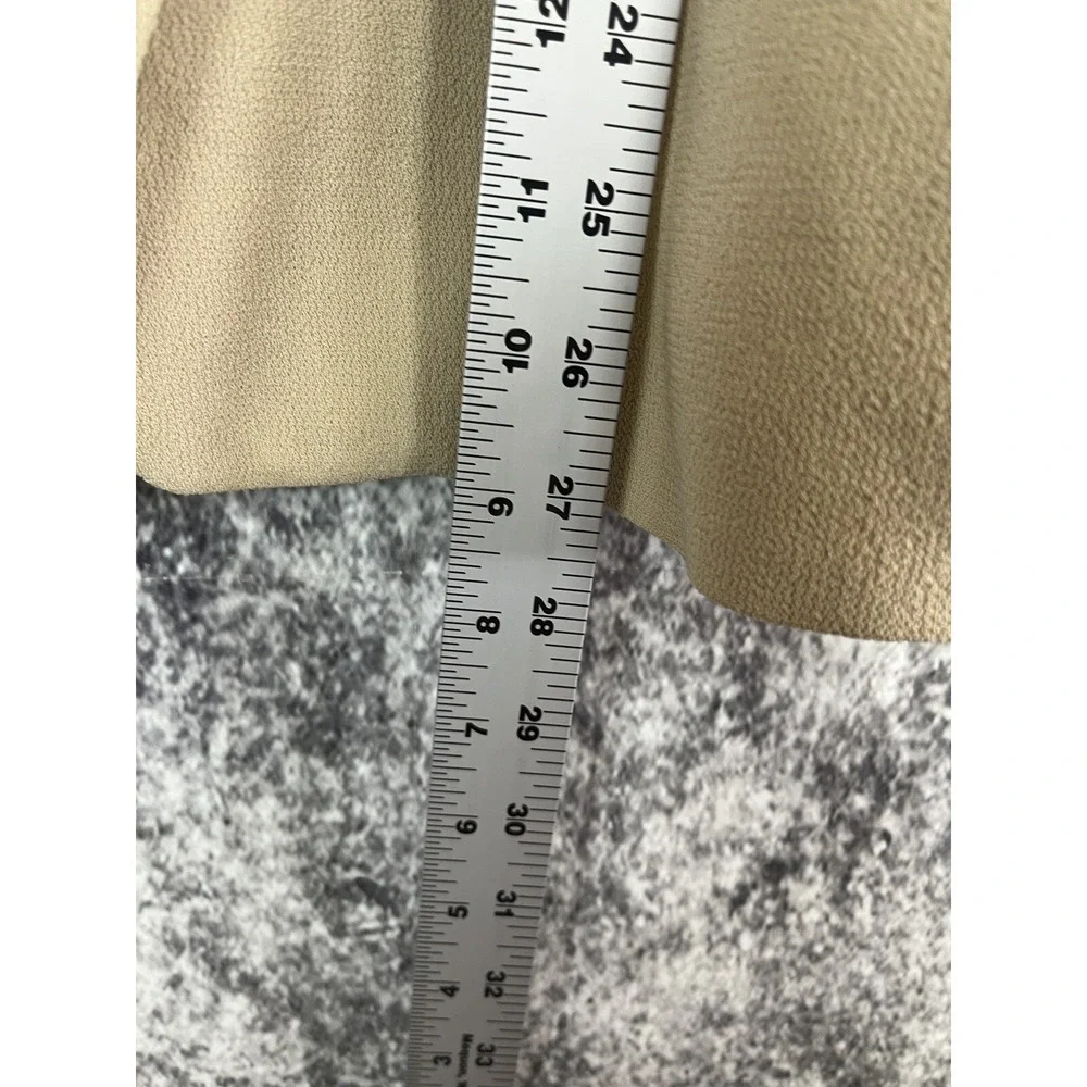 Valerie Stevens Jacket Womens 2 P Wool‎ Beige Blazer Office Work Weekend preppy